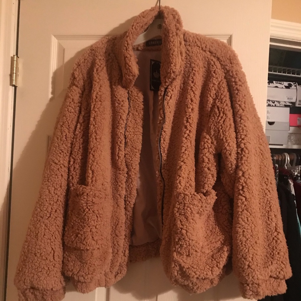 Teddy zip up